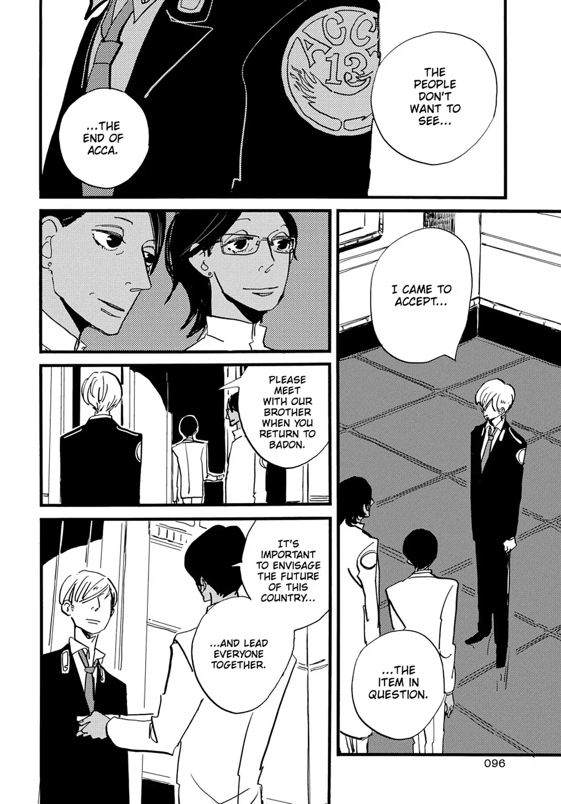 ACCA - 13-ku Kansatsuka Chapter 33 page 33 - Chapter 33: The Overwhelming Scent of Flowers in Furawau