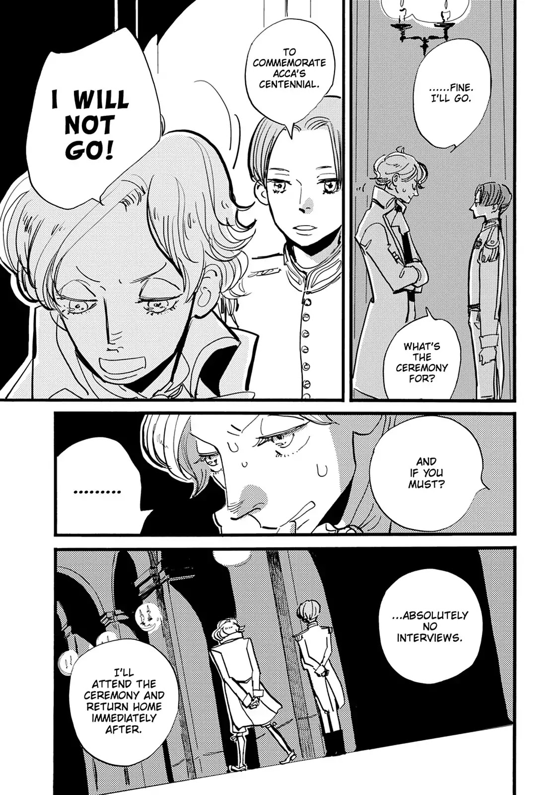 ACCA - 13-ku Kansatsuka Chapter 33 page 36 - Chapter 33: The Overwhelming Scent of Flowers in Furawau