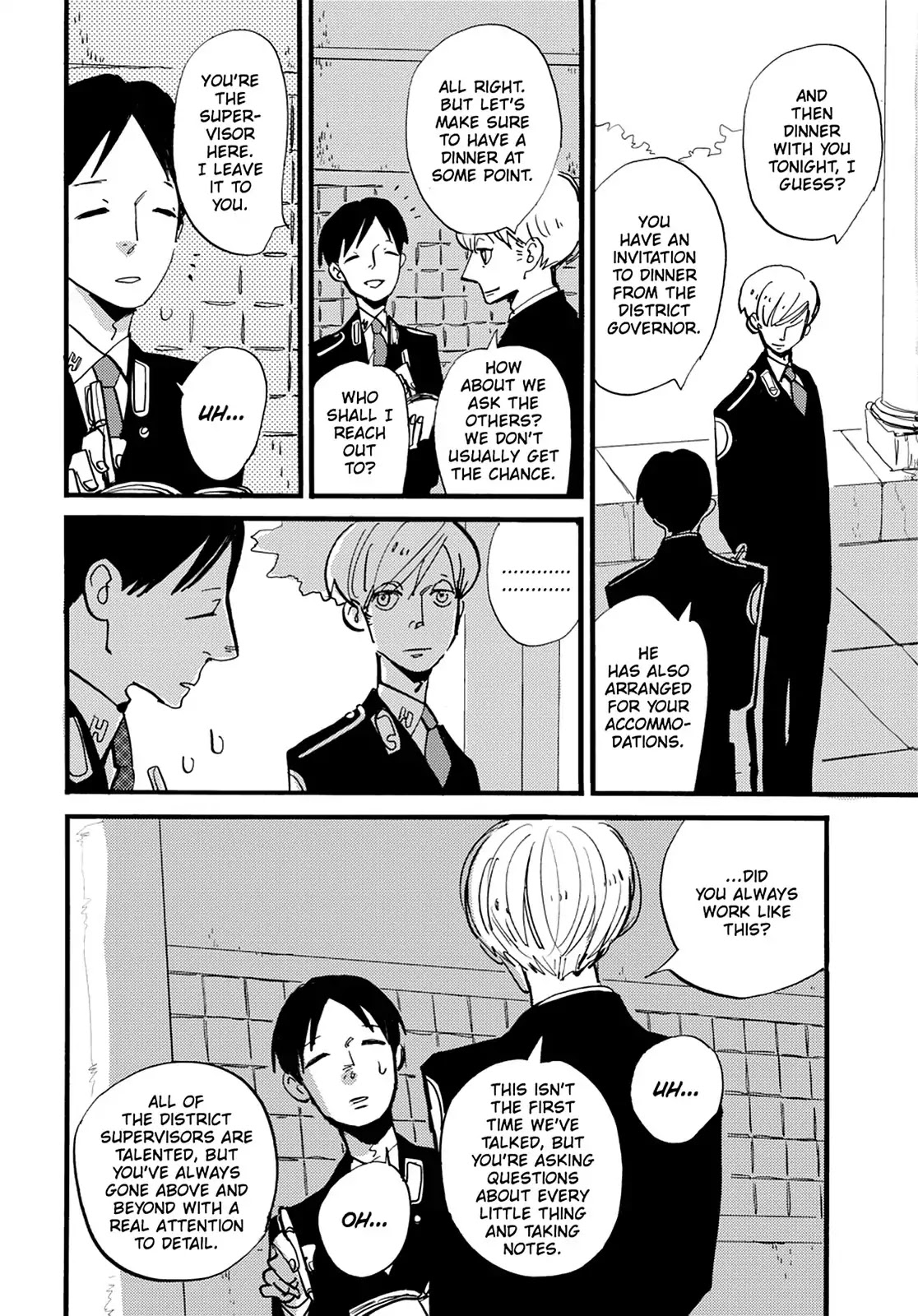 ACCA - 13-ku Kansatsuka Chapter 33 page 9 - Chapter 33: The Overwhelming Scent of Flowers in Furawau