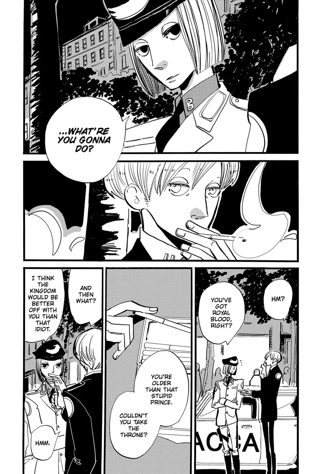 ACCA - 13-ku Kansatsuka Chapter 34 page 17 - Chapter 34: Thirteen Cigarettes Assembled in Badon