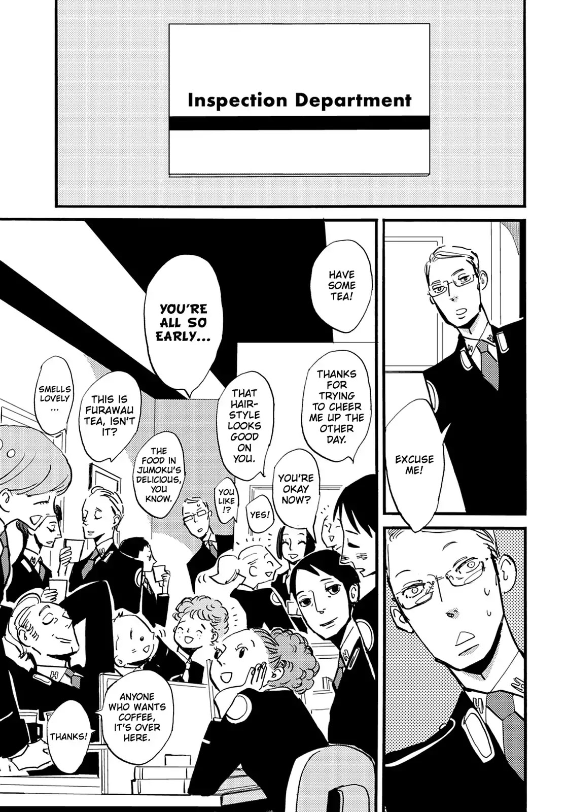 ACCA - 13-ku Kansatsuka Chapter 35 page 2 - Chapter 35: The Night Before, the Weight of True Intent in Badon