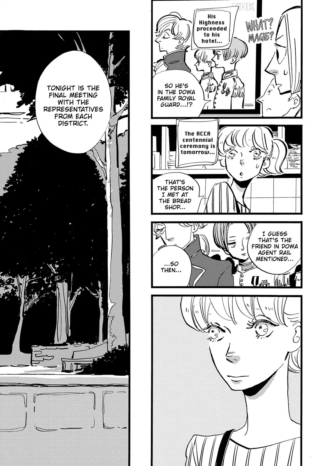 ACCA - 13-ku Kansatsuka Chapter 35 page 24 - Chapter 35: The Night Before, the Weight of True Intent in Badon