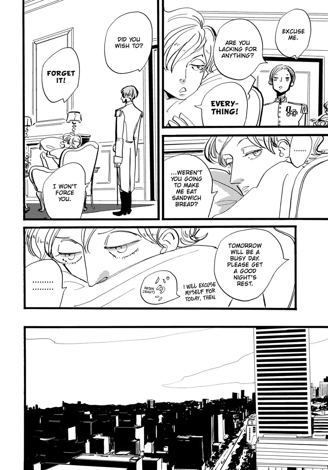 ACCA - 13-ku Kansatsuka Chapter 36 page 19 - Chapter 36: At the Zero Hour, "For the Sake of the Nation" in Badon