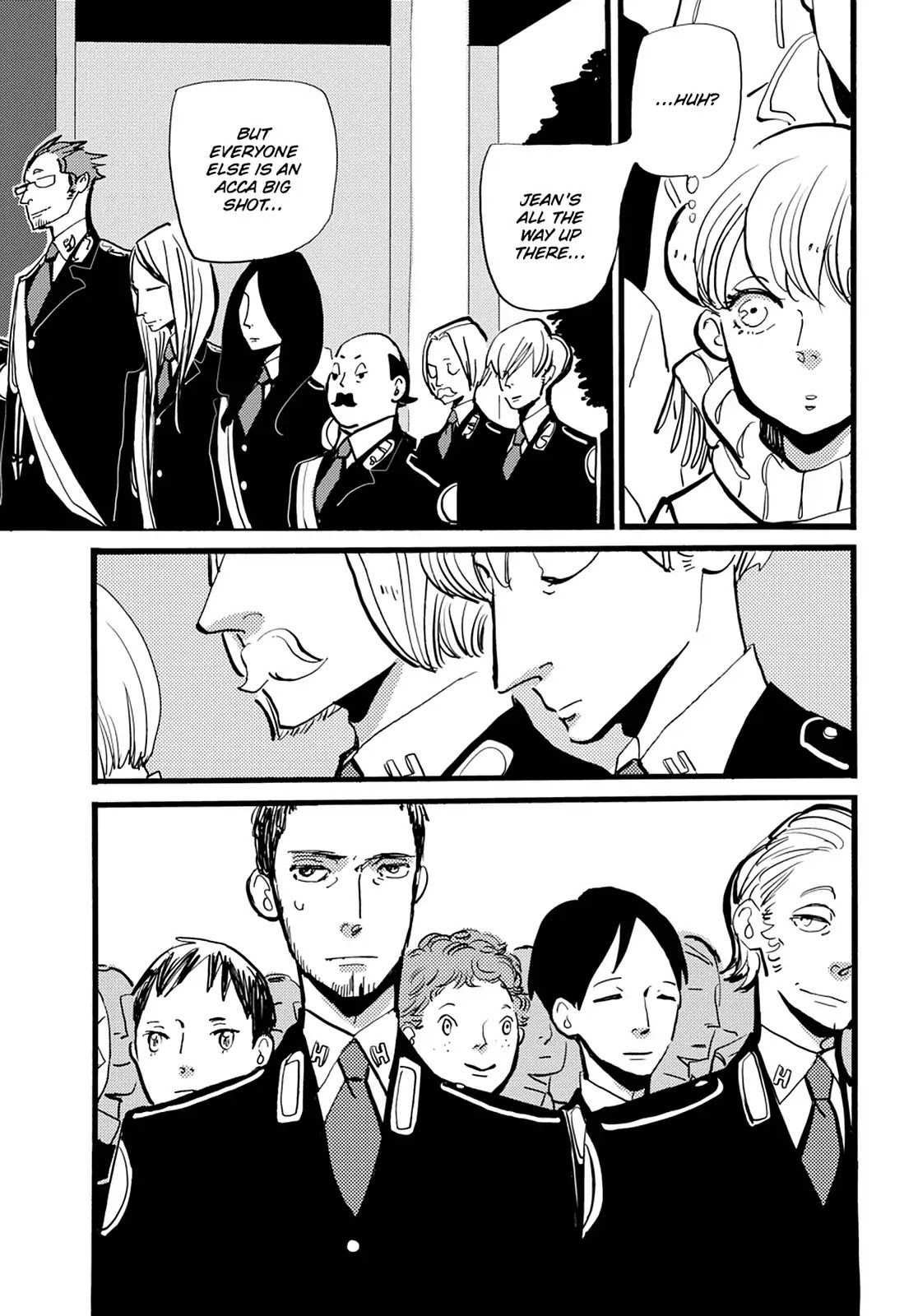 ACCA - 13-ku Kansatsuka Chapter 36 page 24 - Chapter 36: At the Zero Hour, "For the Sake of the Nation" in Badon