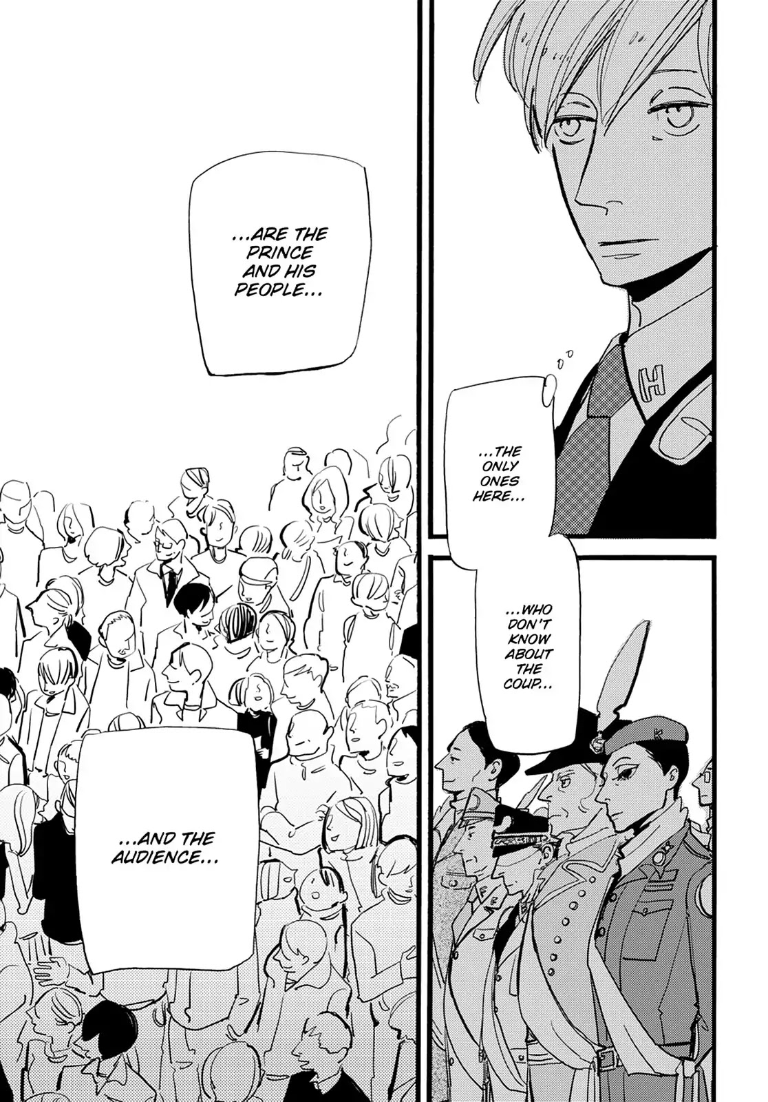 ACCA - 13-ku Kansatsuka Chapter 36 page 28 - Chapter 36: At the Zero Hour, "For the Sake of the Nation" in Badon