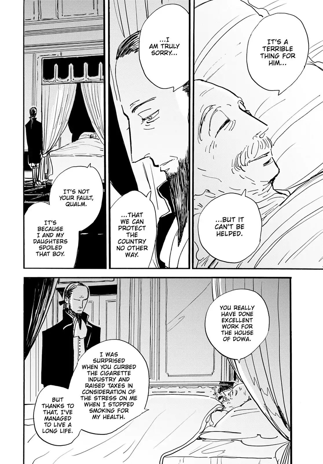 ACCA - 13-ku Kansatsuka Chapter 36 page 3 - Chapter 36: At the Zero Hour, "For the Sake of the Nation" in Badon