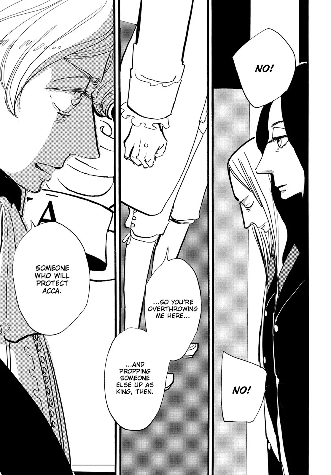 ACCA - 13-ku Kansatsuka Chapter 36 page 37 - Chapter 36: At the Zero Hour, "For the Sake of the Nation" in Badon