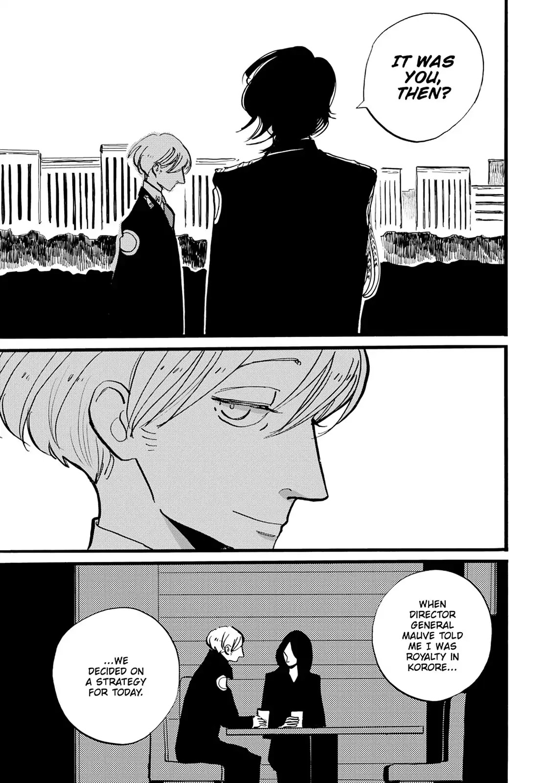 ACCA - 13-ku Kansatsuka Chapter 37 page 16 - Vol.6 Final Chapter: The Day the Bird of ACCA Spreads Its Wings [END]