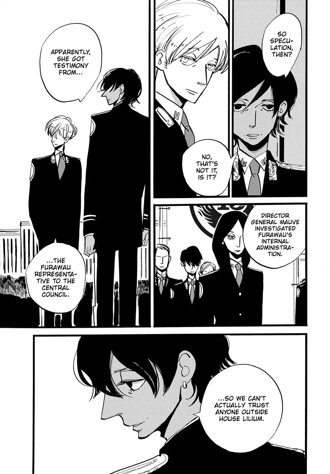 ACCA - 13-ku Kansatsuka Chapter 37 page 18 - Vol.6 Final Chapter: The Day the Bird of ACCA Spreads Its Wings [END]