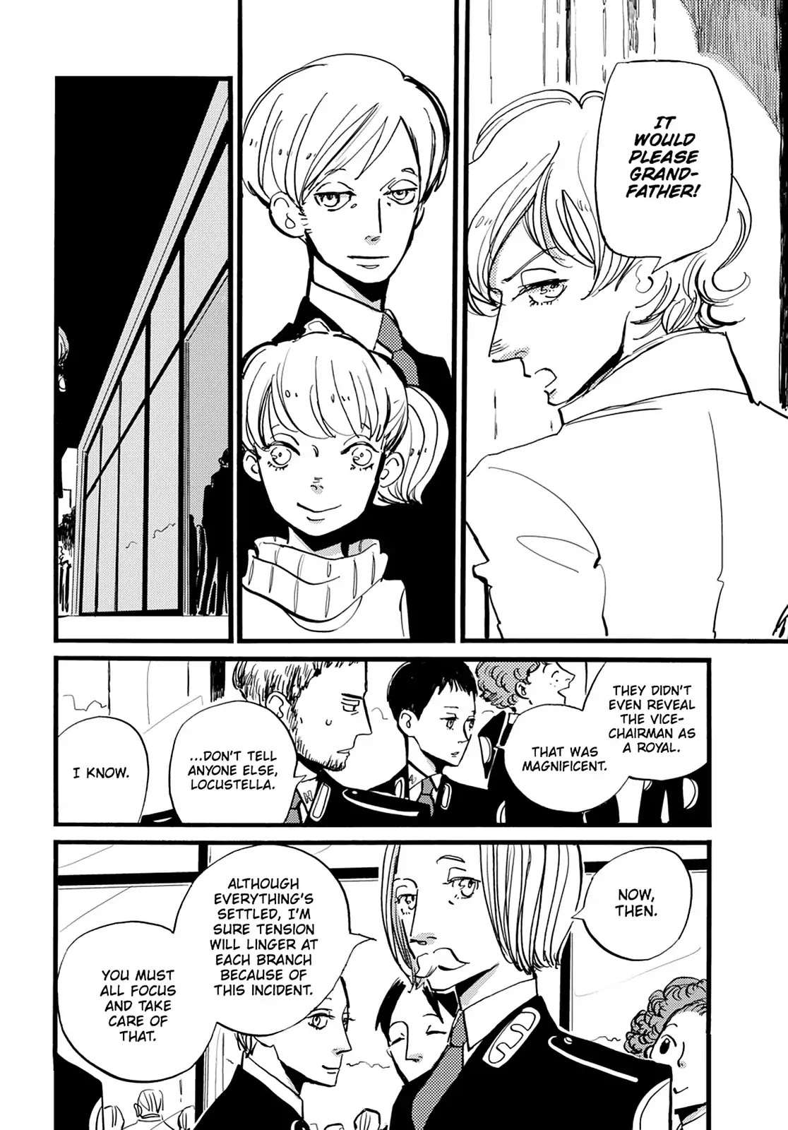 ACCA - 13-ku Kansatsuka Chapter 37 page 27 - Vol.6 Final Chapter: The Day the Bird of ACCA Spreads Its Wings [END]