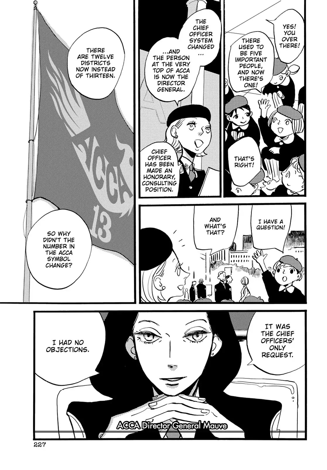 ACCA - 13-ku Kansatsuka Chapter 37 page 30 - Vol.6 Final Chapter: The Day the Bird of ACCA Spreads Its Wings [END]