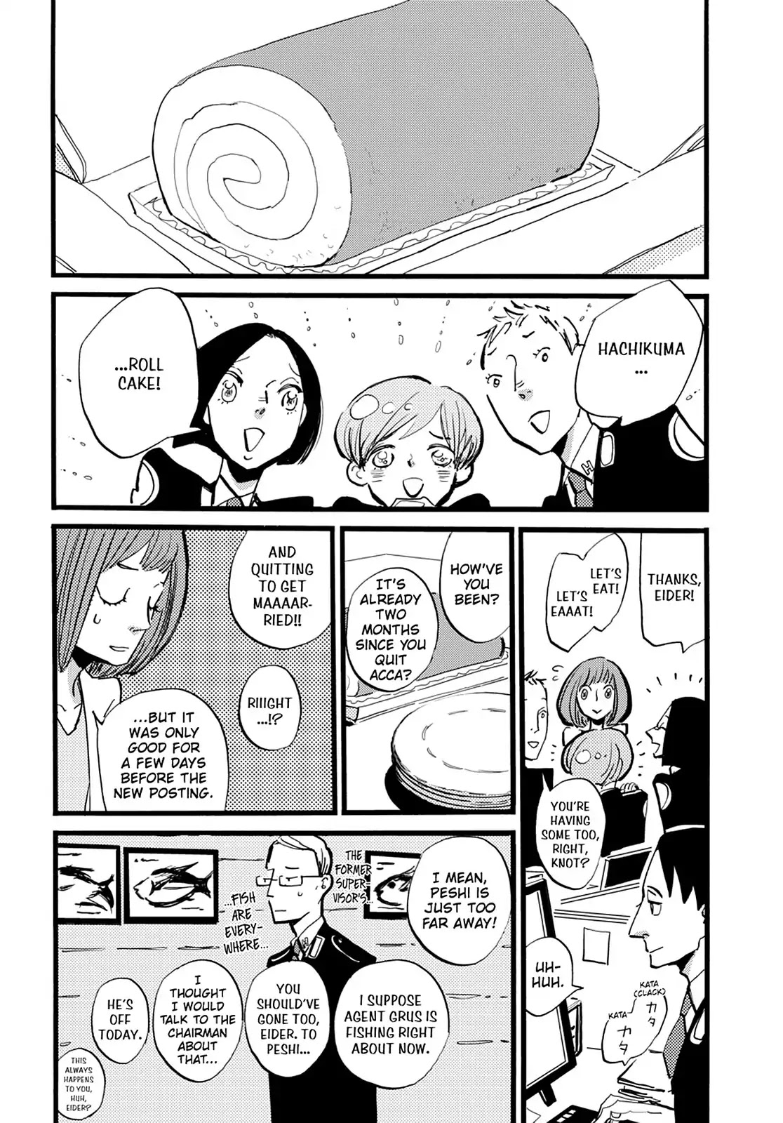 ACCA - 13-ku Kansatsuka Chapter 37 page 35 - Vol.6 Final Chapter: The Day the Bird of ACCA Spreads Its Wings [END]