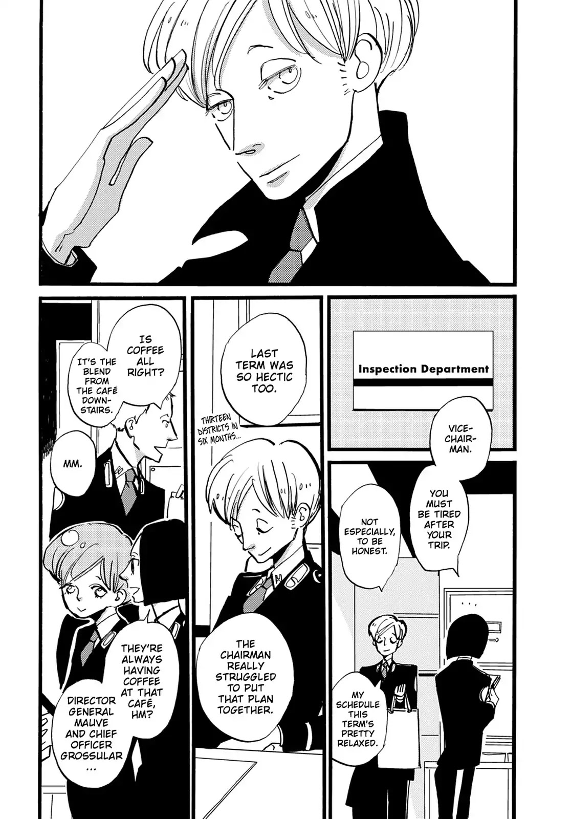 ACCA - 13-ku Kansatsuka Chapter 37 page 49 - Vol.6 Final Chapter: The Day the Bird of ACCA Spreads Its Wings [END]