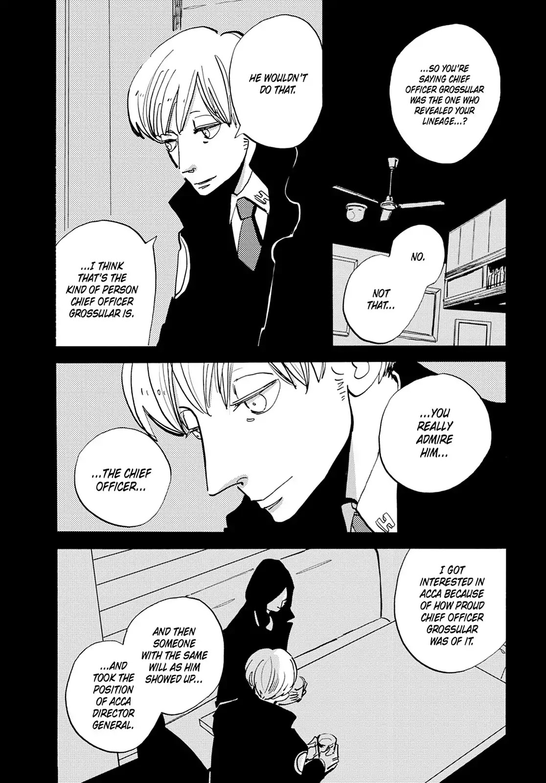 ACCA - 13-ku Kansatsuka Chapter 37 page 52 - Vol.6 Final Chapter: The Day the Bird of ACCA Spreads Its Wings [END]