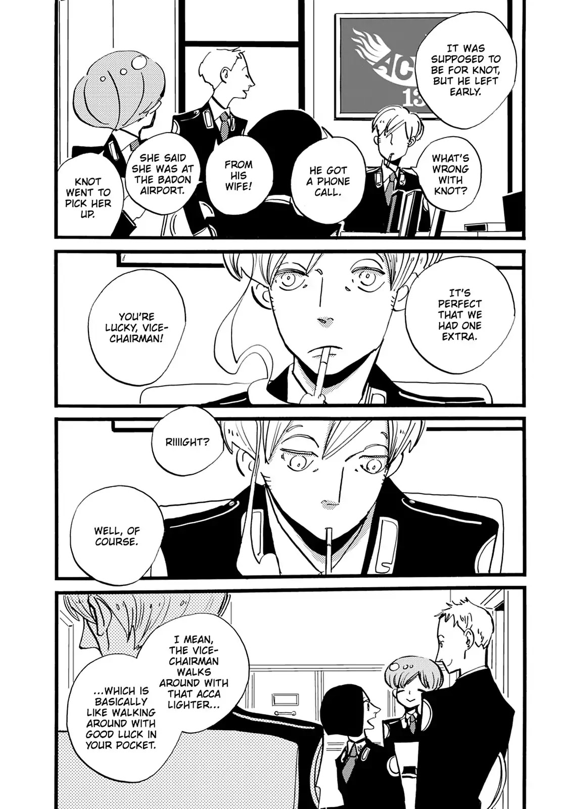 ACCA - 13-ku Kansatsuka Chapter 37 page 56 - Vol.6 Final Chapter: The Day the Bird of ACCA Spreads Its Wings [END]