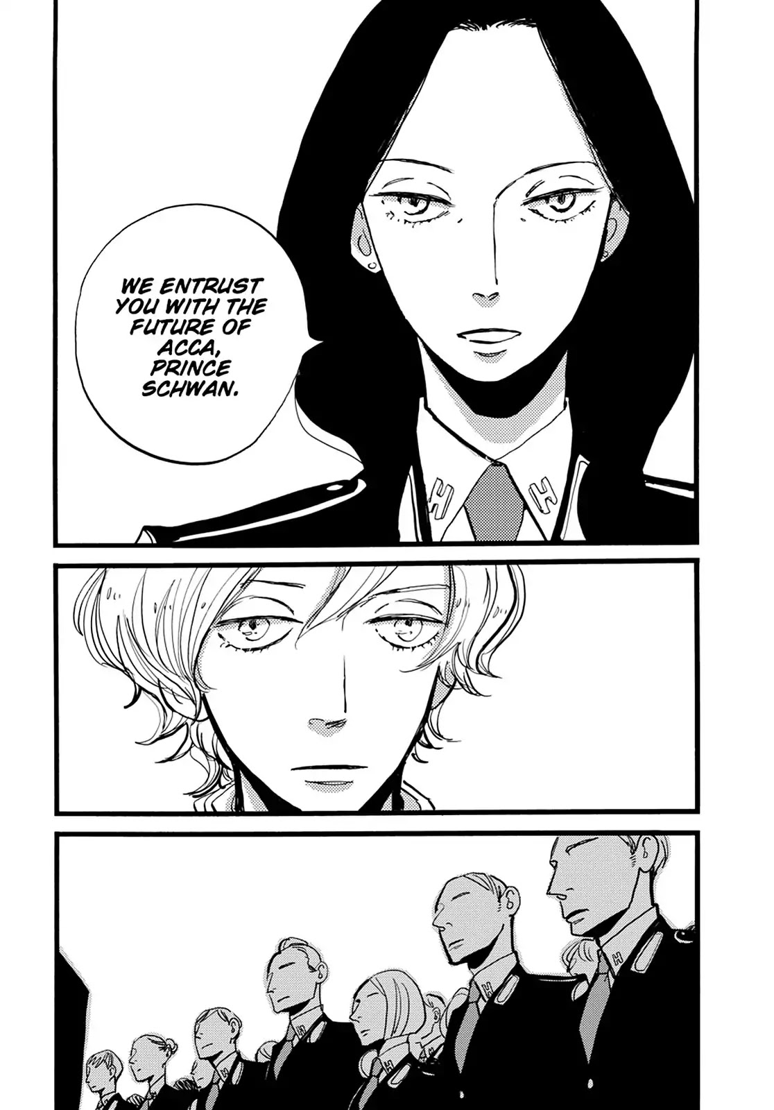 ACCA - 13-ku Kansatsuka Chapter 37 page 9 - Vol.6 Final Chapter: The Day the Bird of ACCA Spreads Its Wings [END]