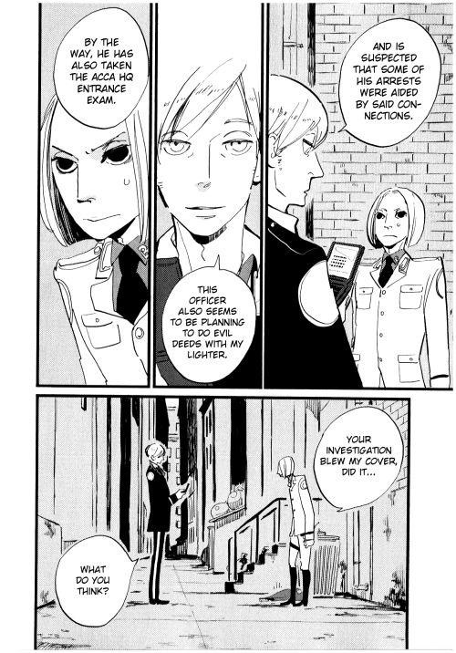 ACCA - 13-ku Kansatsuka Chapter 4 page 19 - Chapter 4 : With a Lighter Thief in Bardon