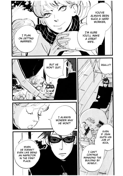 ACCA - 13-ku Kansatsuka Chapter 5 page 14 - Chapter 5 : A Mysterious Smoker in Bardon