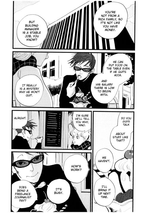 ACCA - 13-ku Kansatsuka Chapter 5 page 15 - Chapter 5 : A Mysterious Smoker in Bardon