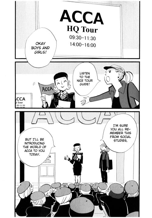 ACCA - 13-ku Kansatsuka Chapter 5 page 2 - Chapter 5 : A Mysterious Smoker in Bardon