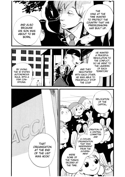 ACCA - 13-ku Kansatsuka Chapter 5 page 4 - Chapter 5 : A Mysterious Smoker in Bardon