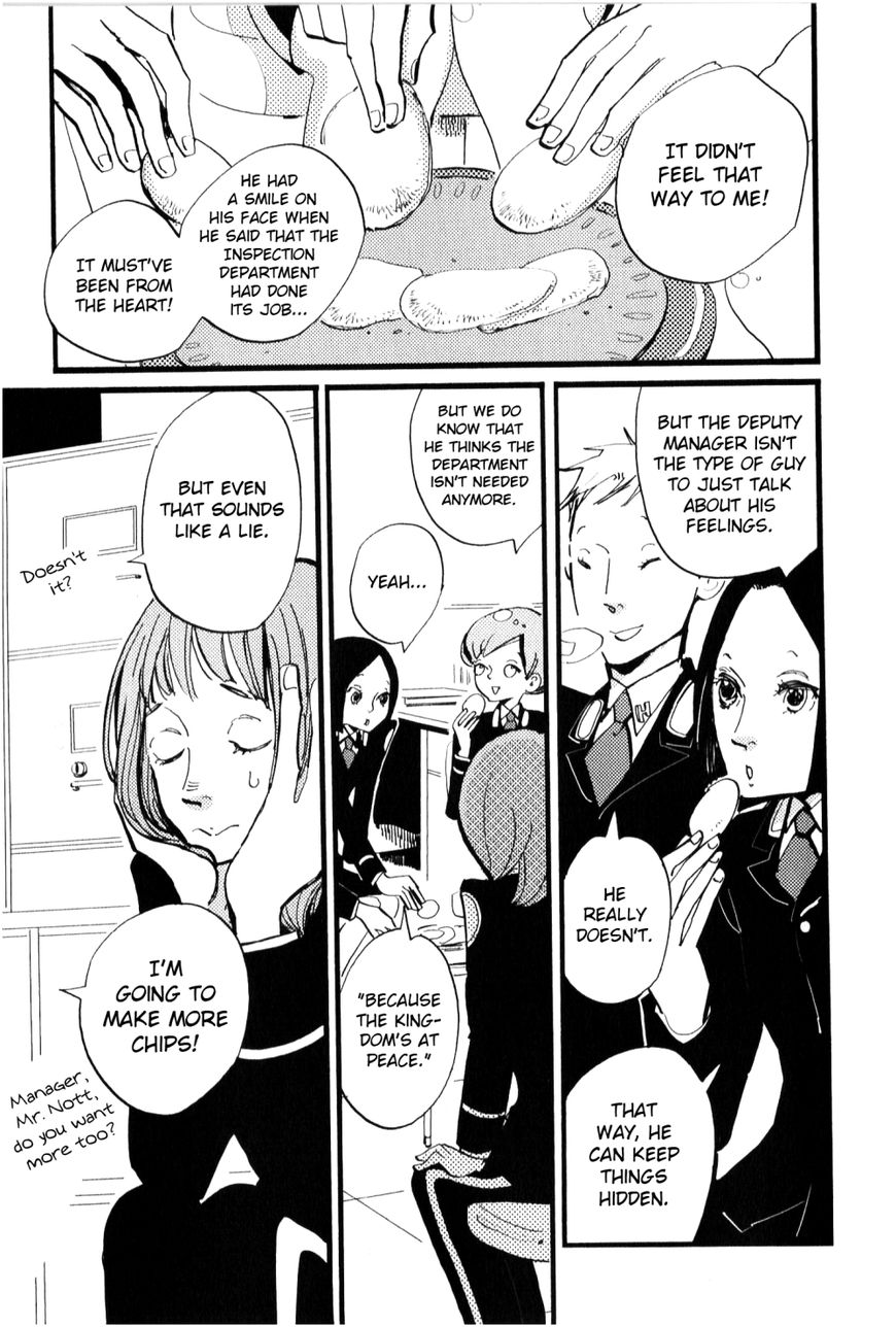 ACCA - 13-ku Kansatsuka Chapter 6 page 15 - Chapter 6 : A Faceful of Strawberries at Jeumoc