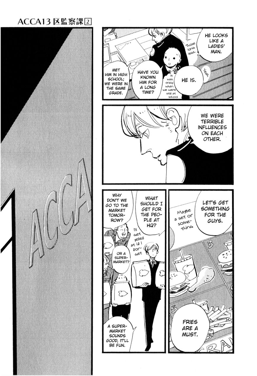 ACCA - 13-ku Kansatsuka Chapter 6 page 29 - Chapter 6 : A Faceful of Strawberries at Jeumoc