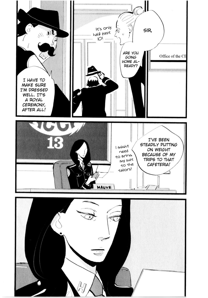 ACCA - 13-ku Kansatsuka Chapter 9 page 19 - Chapter 9 : A Wine Glass Exchanged in Bardon