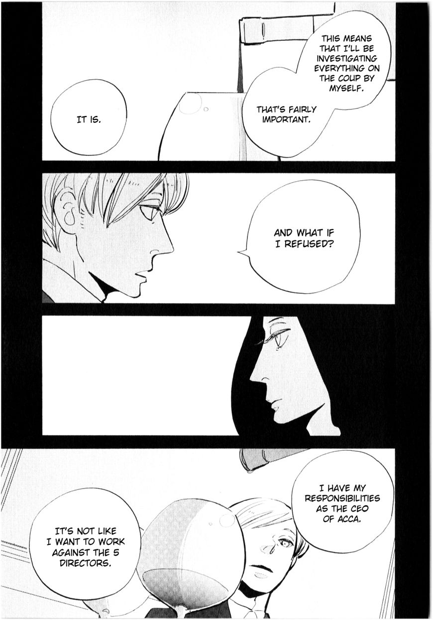 ACCA - 13-ku Kansatsuka Chapter 9 page 8 - Chapter 9 : A Wine Glass Exchanged in Bardon