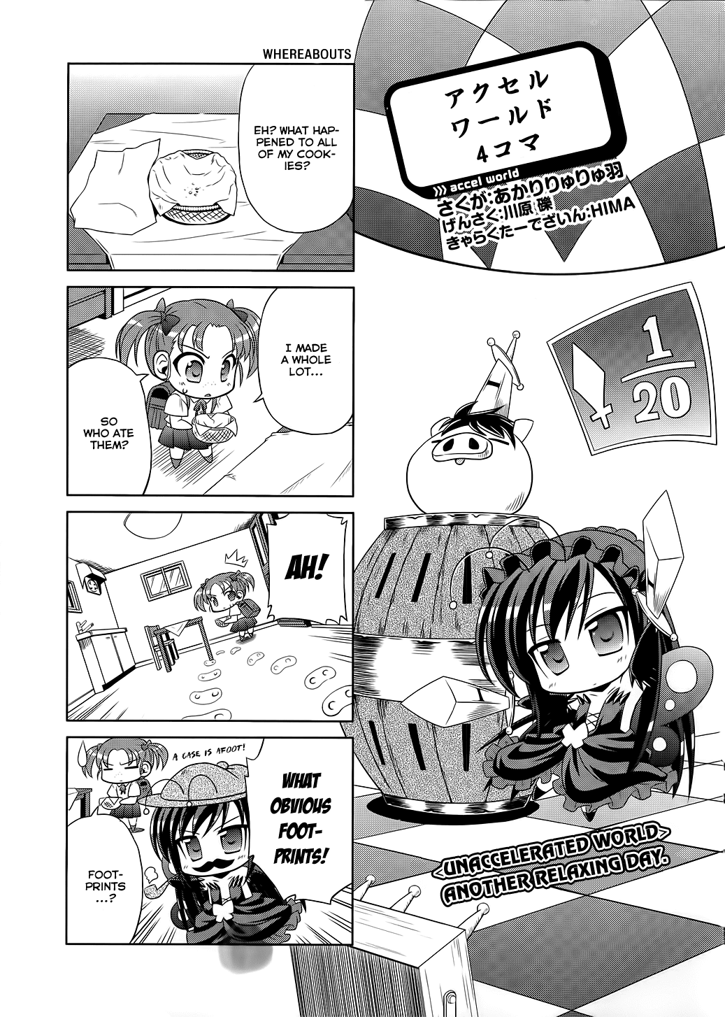 Accel World 4Koma Chapter 2 page 1 - Chapter 2