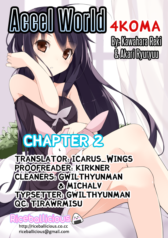 Accel World 4Koma Chapter 2 page 15 - Chapter 2
