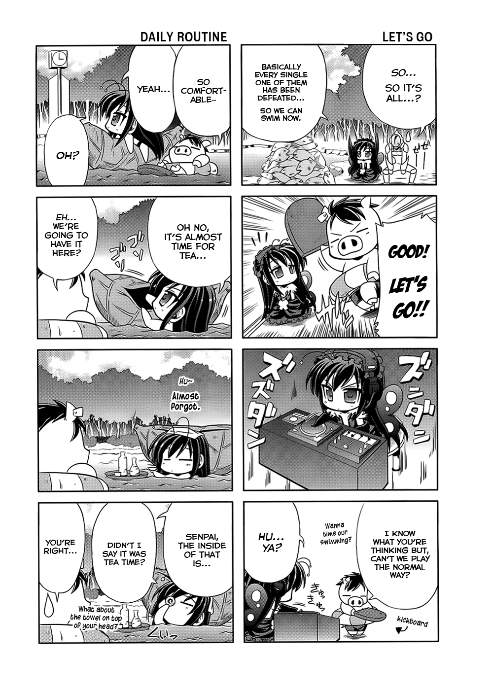Accel World 4Koma Chapter 3 page 14 - Chapter 3