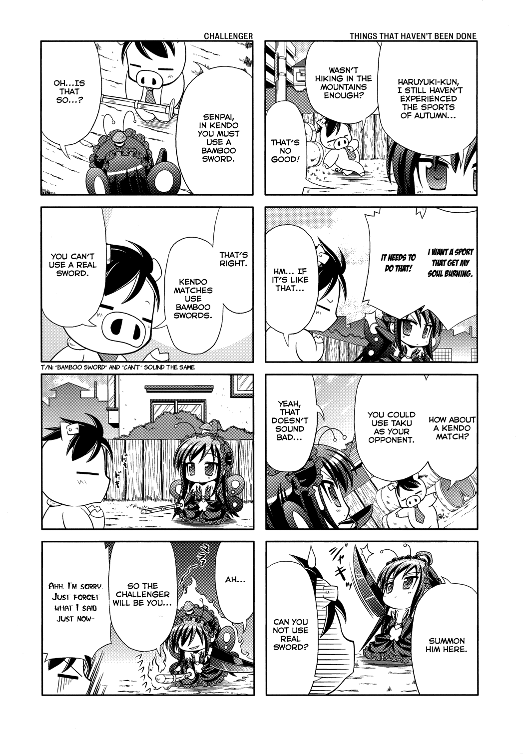 Accel World 4Koma Chapter 4 page 14 - Chapter 4
