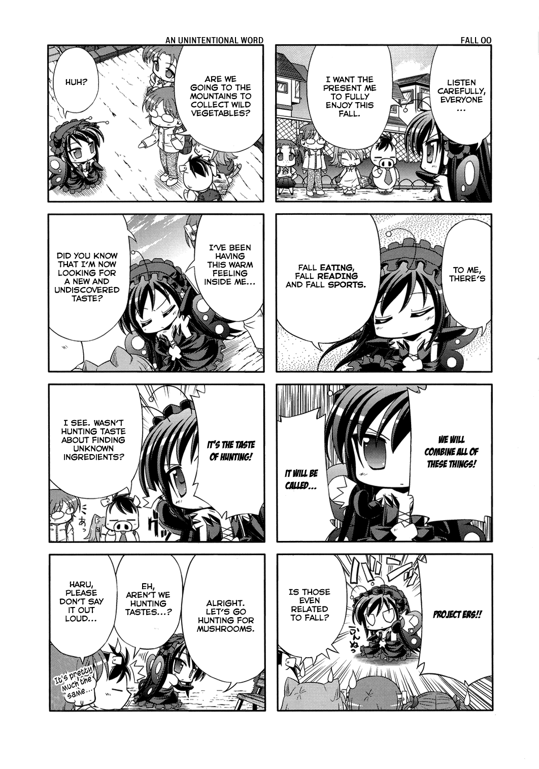 Accel World 4Koma Chapter 4 page 3 - Chapter 4