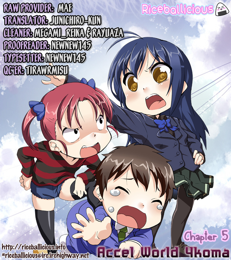 Accel World 4Koma Chapter 5 page 21 - Chapter 5