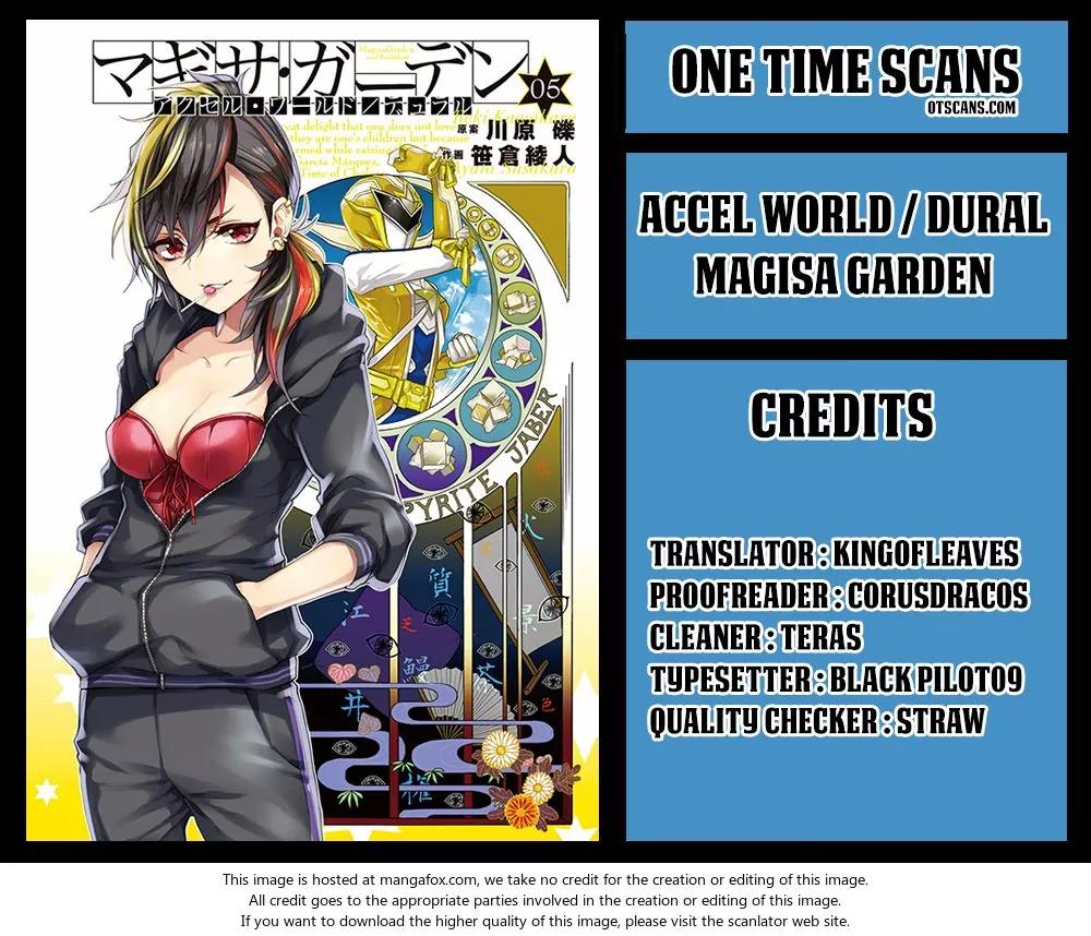 Accel World / Dural - Magisa Garden Chapter 29 page 1 - Chapter 29: Mental Misstep