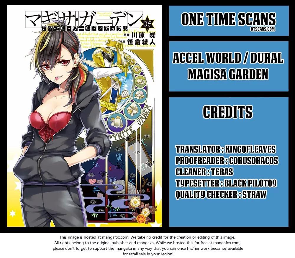 Accel World / Dural - Magisa Garden Chapter 30 page 1 - Chapter 30: Homeward Path