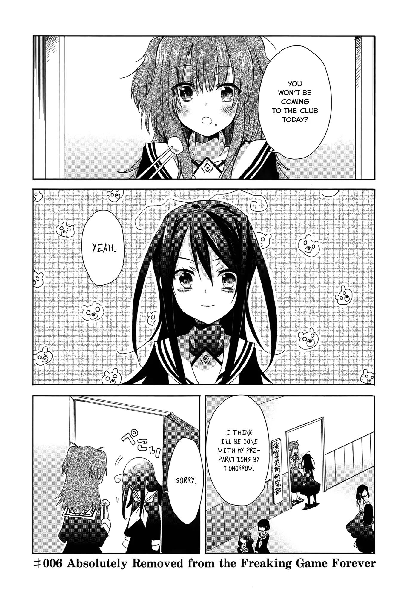 Accel World / Dural - Magisa Garden Chapter 6 page 1 - Chapter 6: Absolutely Removed from the Freaking Game Forever