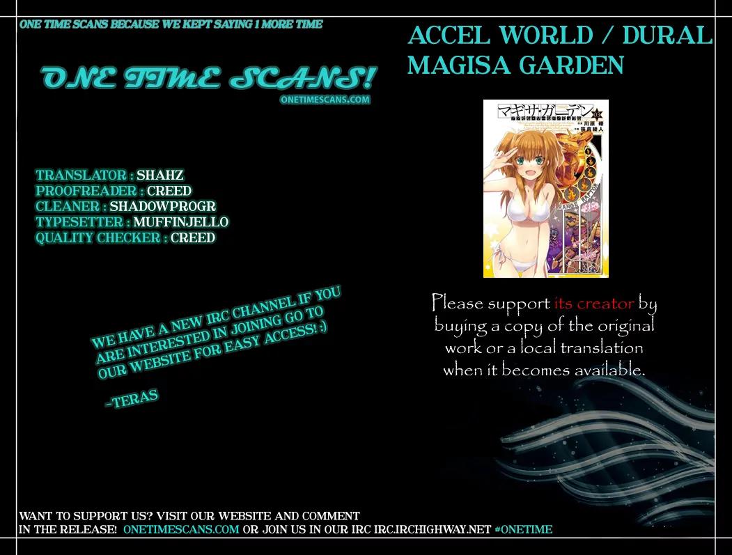 Accel World / Dural - Magisa Garden Chapter 9 page 1 - Chapter 9: She Wished For Growth, But Not For A Way To Control It.