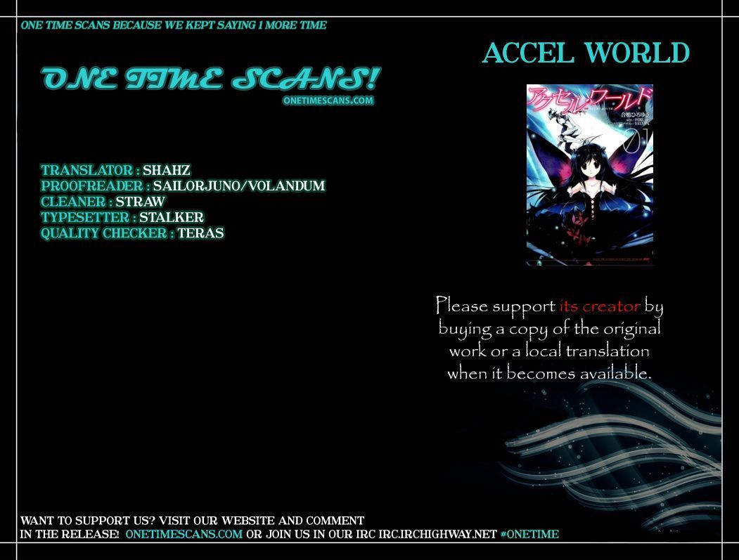 Accel World Chapter 25 page 1 - Chapter 25