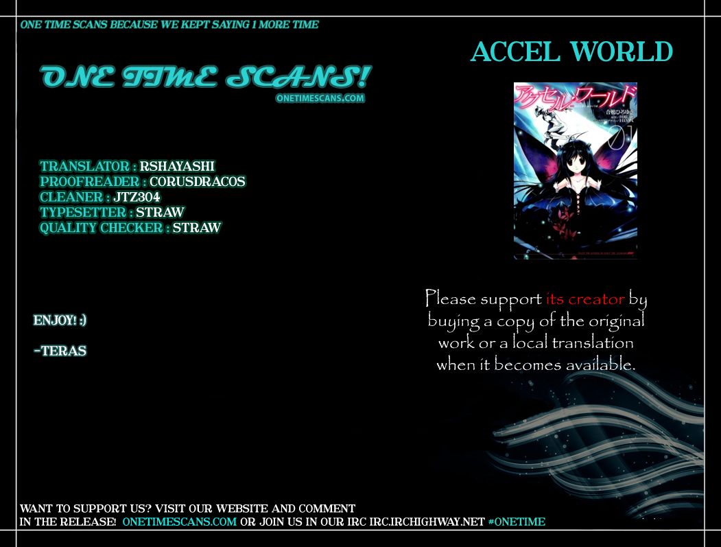 Accel World Chapter 28 page 1 - Chapter 28