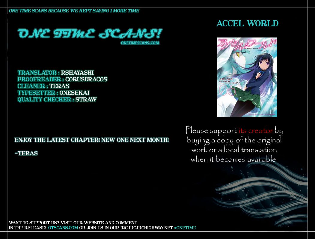 Accel World Chapter 35 page 1 - Chapter 35