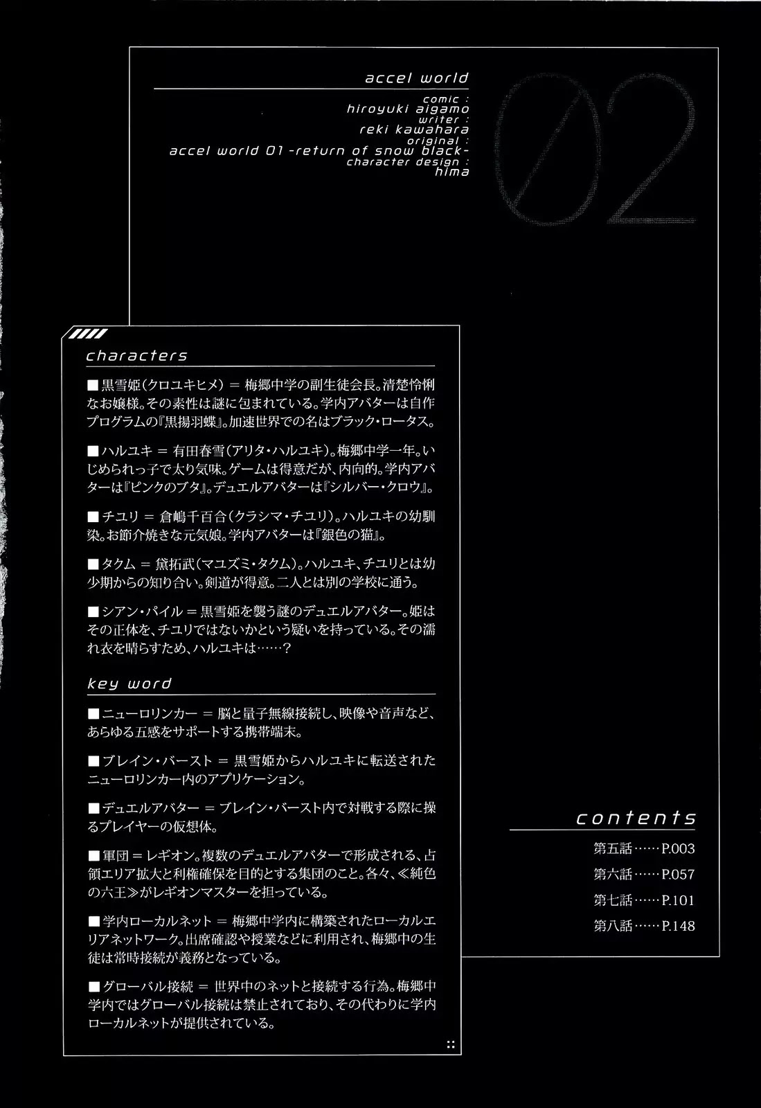 Accel World Chapter 5 page 4 - Chapter 5
