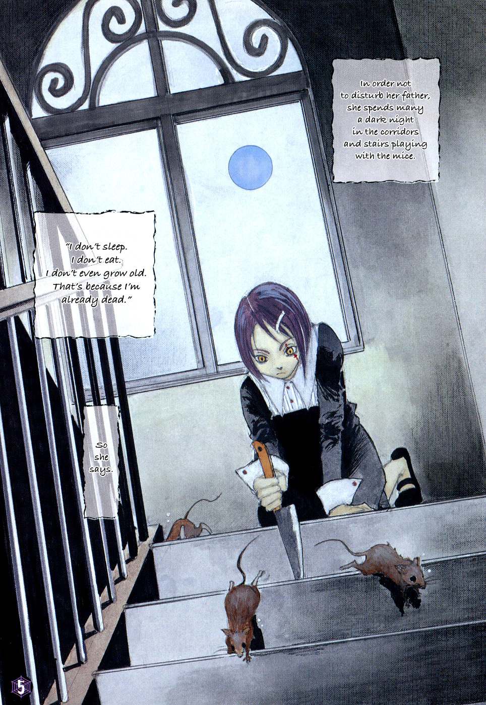 Acony Chapter 0 page 8 - Chapter 0: Open the Door