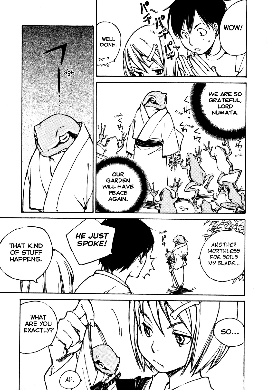 Acony Chapter 12 page 11 - Chapter 12: Samurai Frog