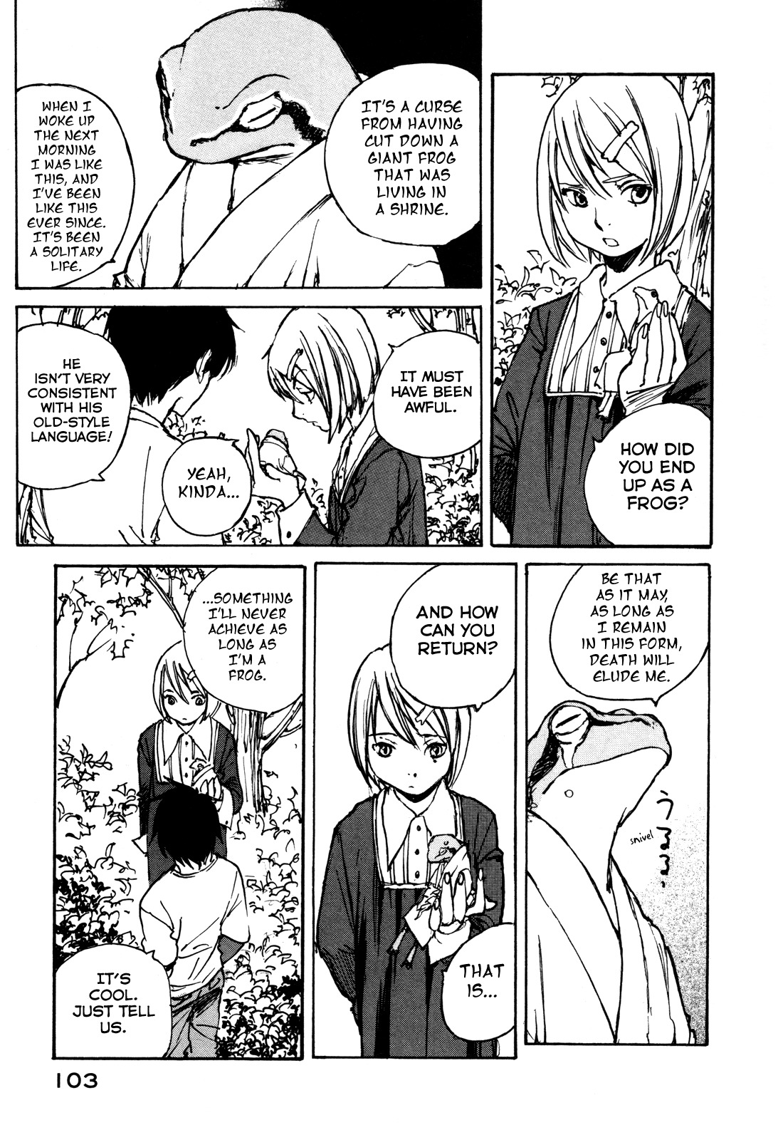 Acony Chapter 12 page 13 - Chapter 12: Samurai Frog