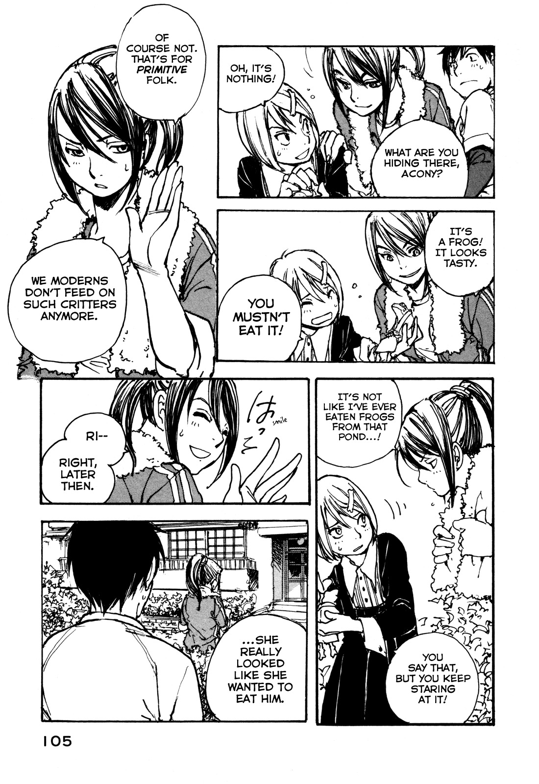 Acony Chapter 12 page 15 - Chapter 12: Samurai Frog