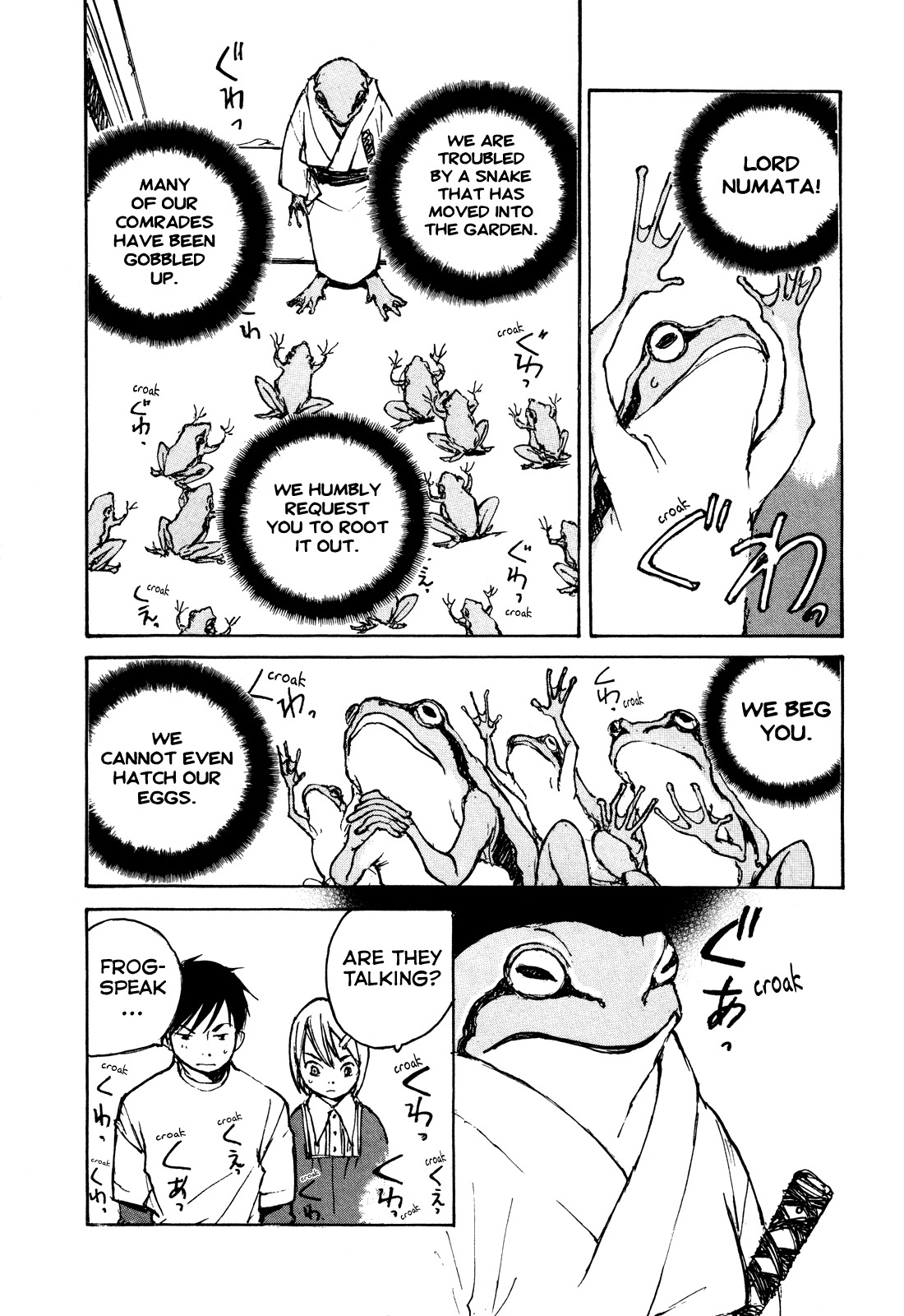 Acony Chapter 12 page 8 - Chapter 12: Samurai Frog