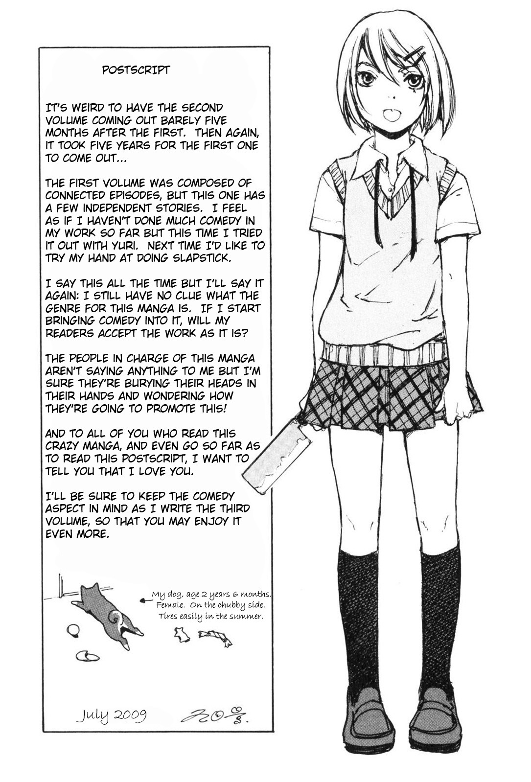 Acony Chapter 15.5 page 1 - Chapter 15.5: Omake