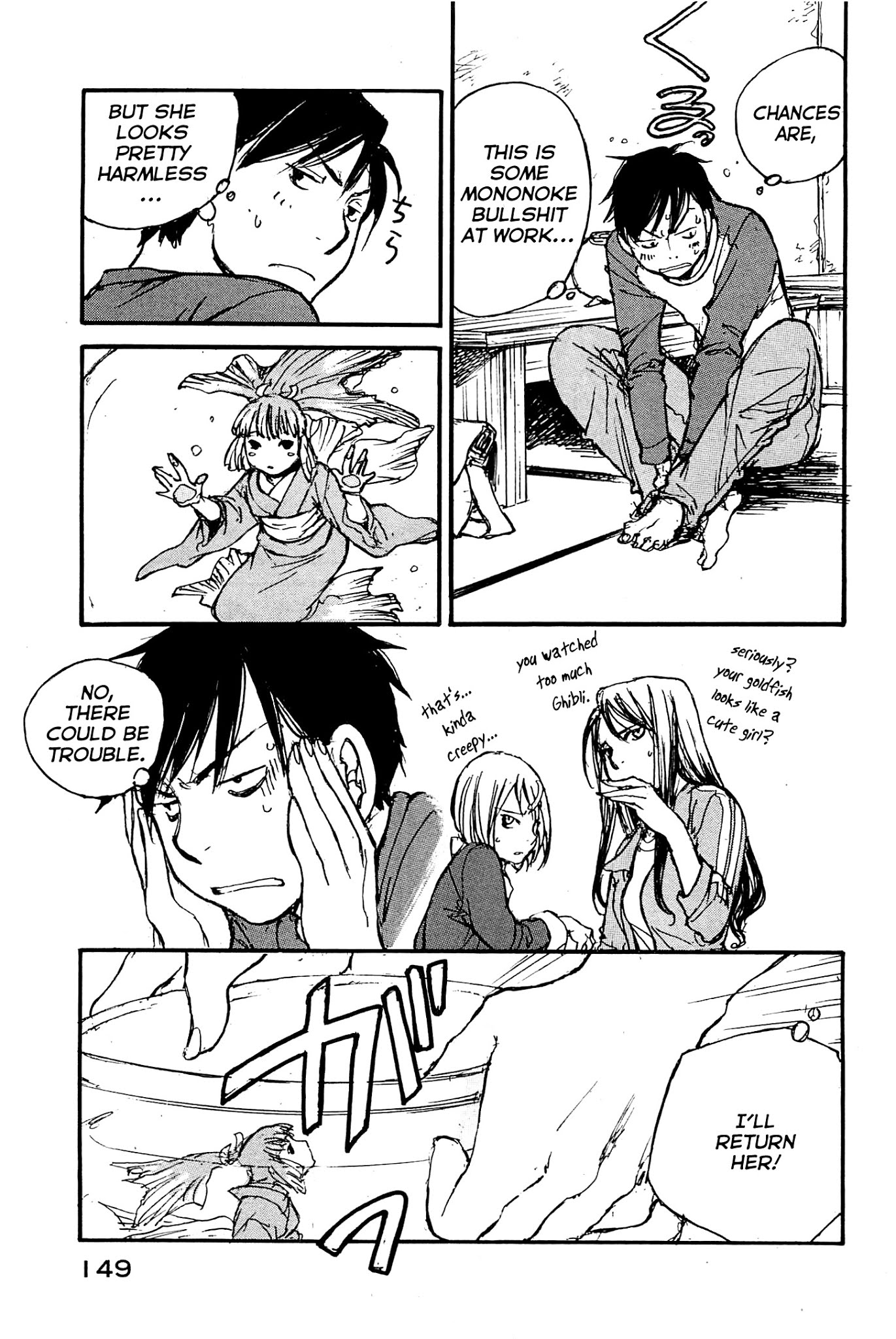 Acony Chapter 23 page 9 - Chapter 23: A Goldfish Romance